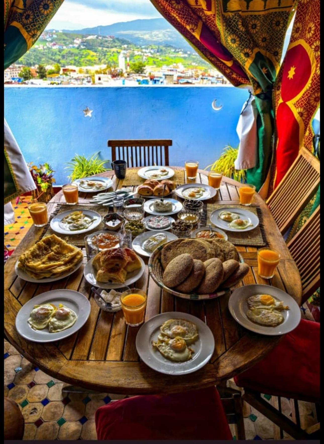 Dar Al Mansoura Riad Chefchaouen Luaran gambar